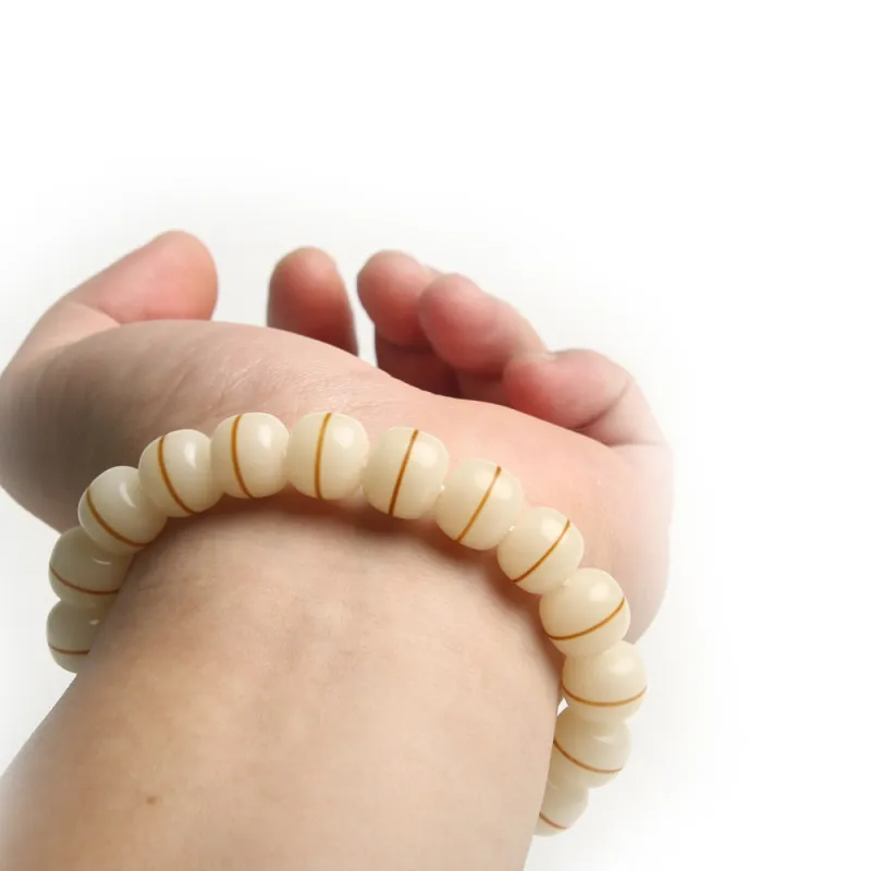 LINKY Laboratory White Jade Bodhi Bracelets Unisex-6