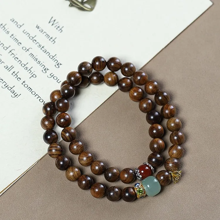 LINKY Laboratory Padauk Wooden Bracelets Unisex-2