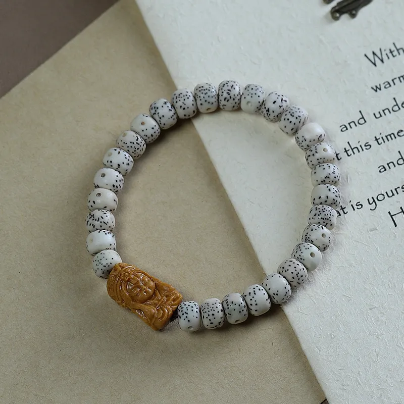 LINKY Laboratory Star Moon Bodhi Seeds Bracelets Unisex-3