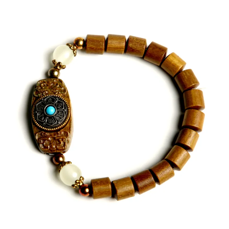 LINKY Laboratory Green Sandalwood Bracelets Unisex-1