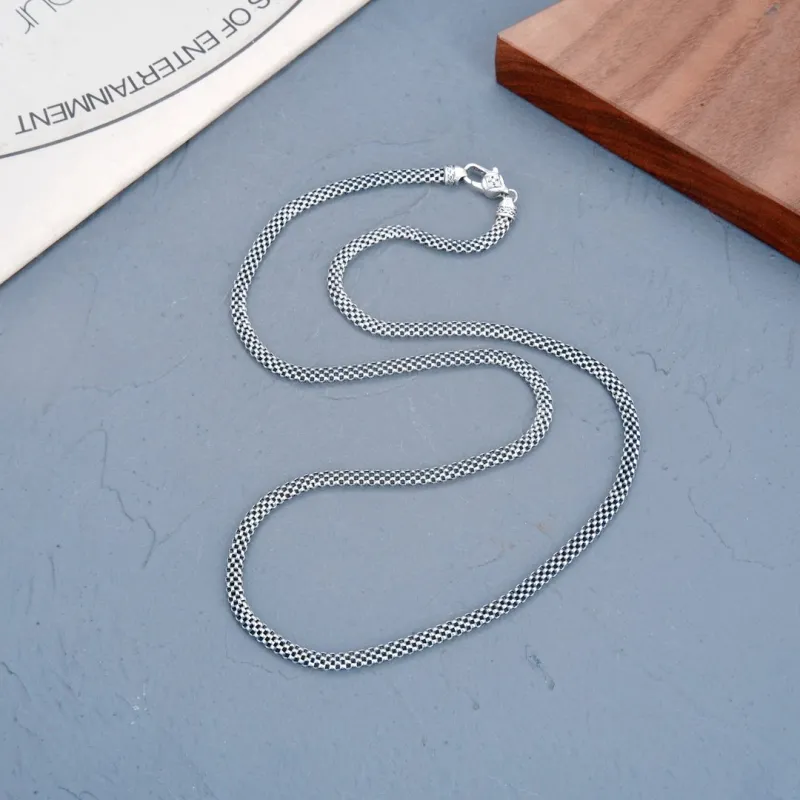 LINKY Laboratory S925 Silver Necklaces Unisex-1