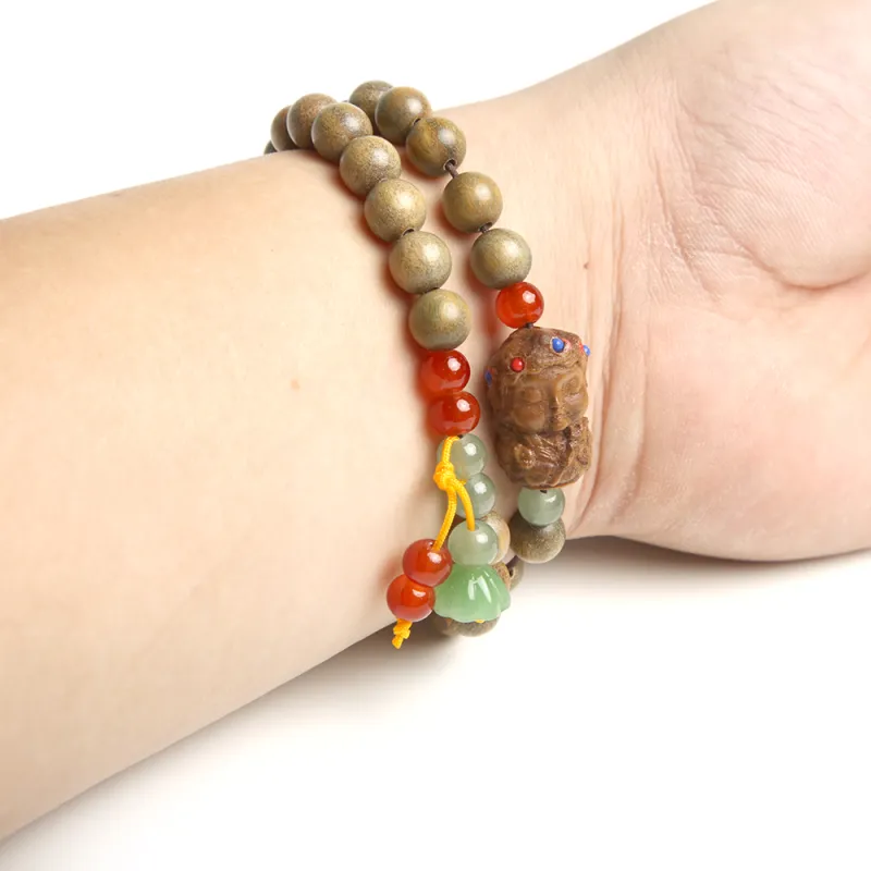 LINKY Laboratory Green Sandalwood Bracelets Unisex-6