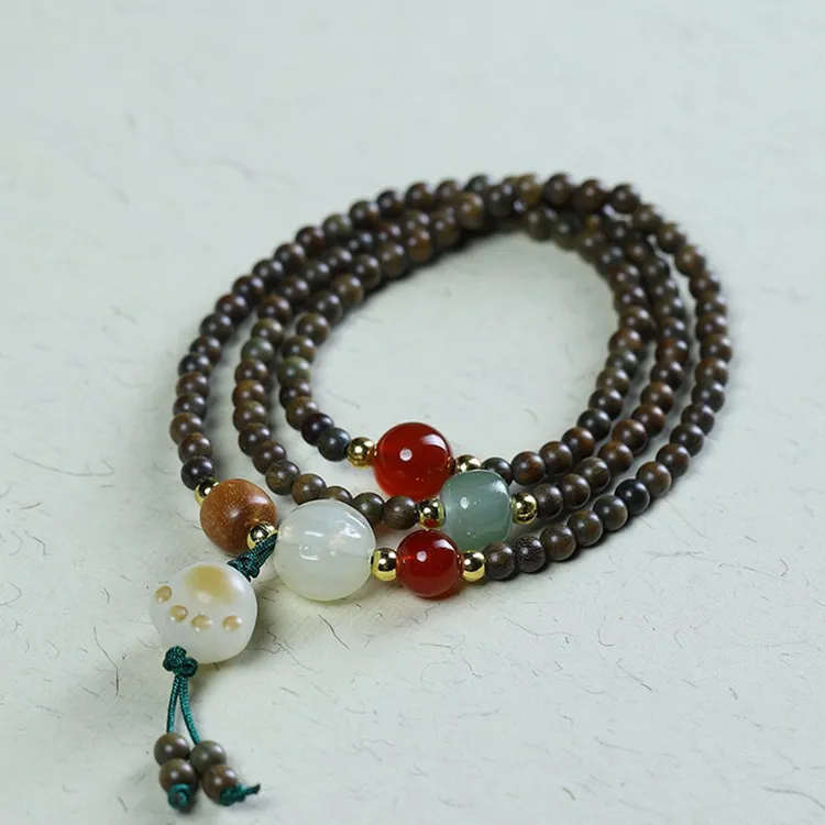 LINKY Laboratory Green Sandalwood Bracelets Unisex-3