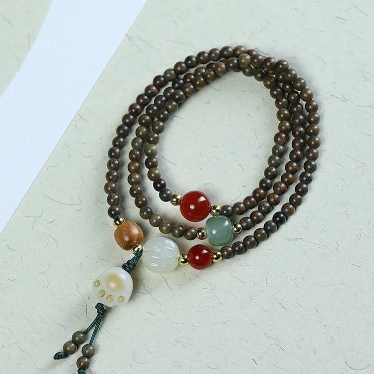 LINKY Laboratory Green Sandalwood Bracelets Unisex-2