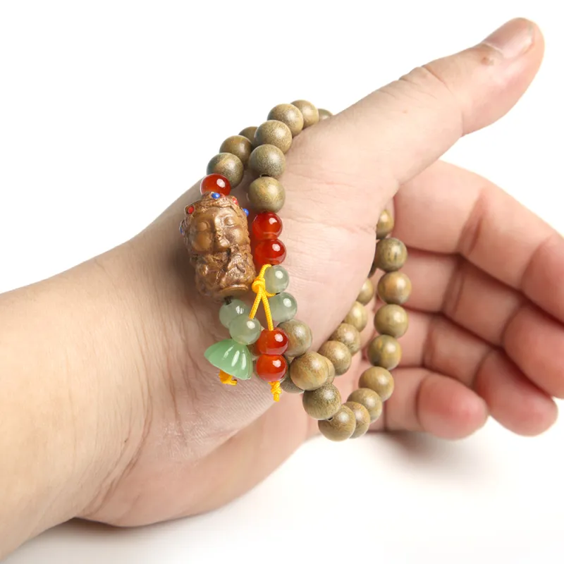 LINKY Laboratory Green Sandalwood Bracelets Unisex-5