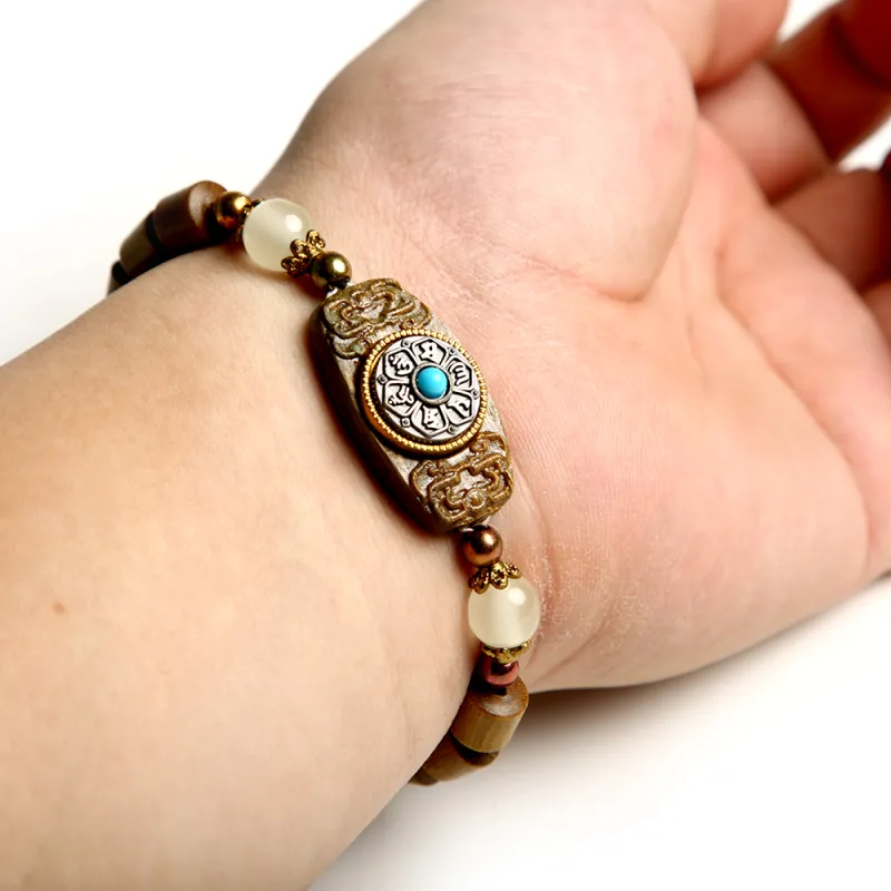 LINKY Laboratory Green Sandalwood Bracelets Unisex-6