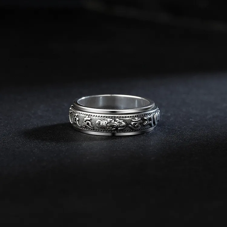 LINKY Laboratory S925 Rings Unisex-5