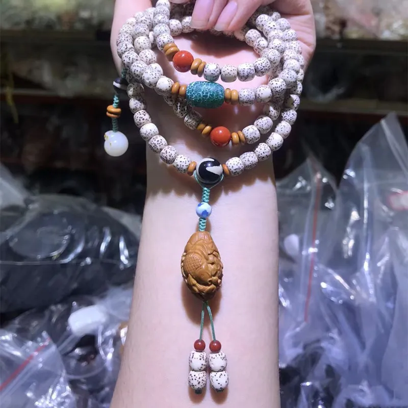 LINKY Laboratory Star Moon Bodhi Seeds Bracelets Unisex-3