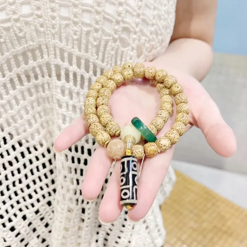 LINKY Laboratory Star Moon Bodhi Seeds Bracelets Unisex-4