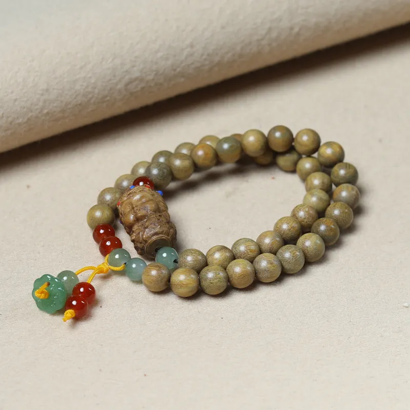 LINKY Laboratory Green Sandalwood Bracelets Unisex-4