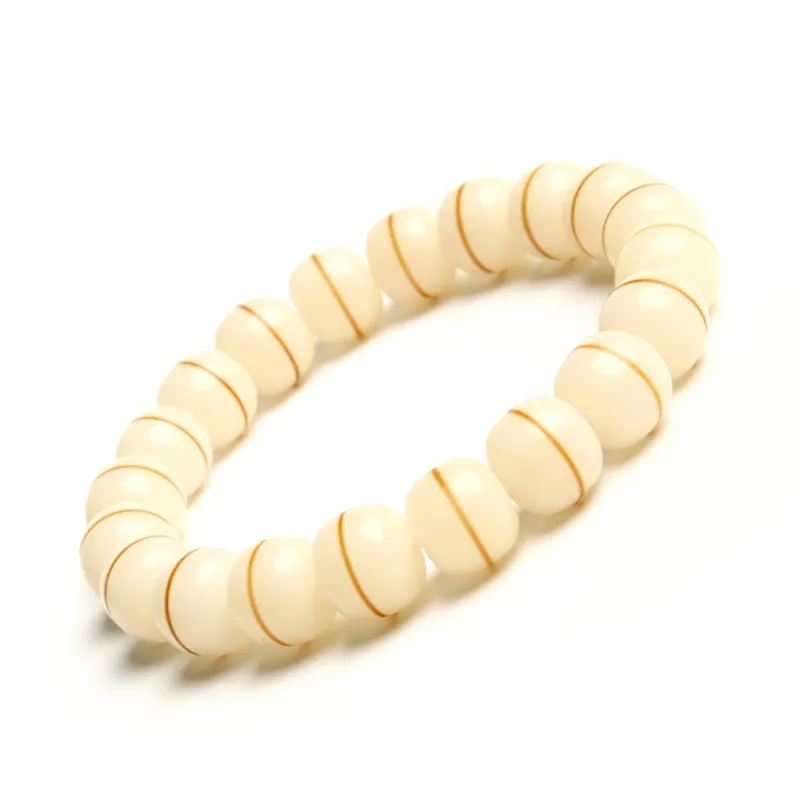 LINKY Laboratory White Jade Bodhi Bracelets Unisex-1