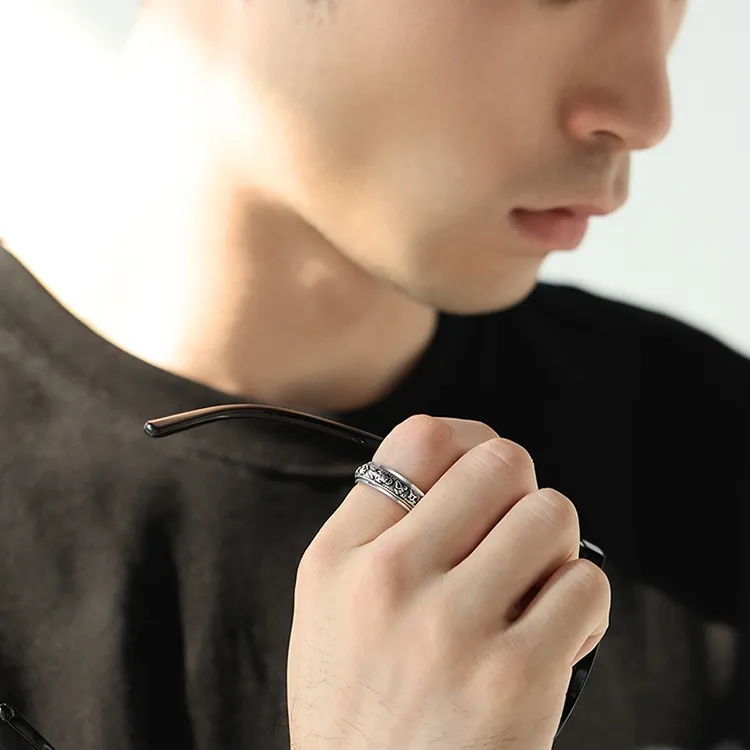 LINKY Laboratory S925 Rings Unisex-6