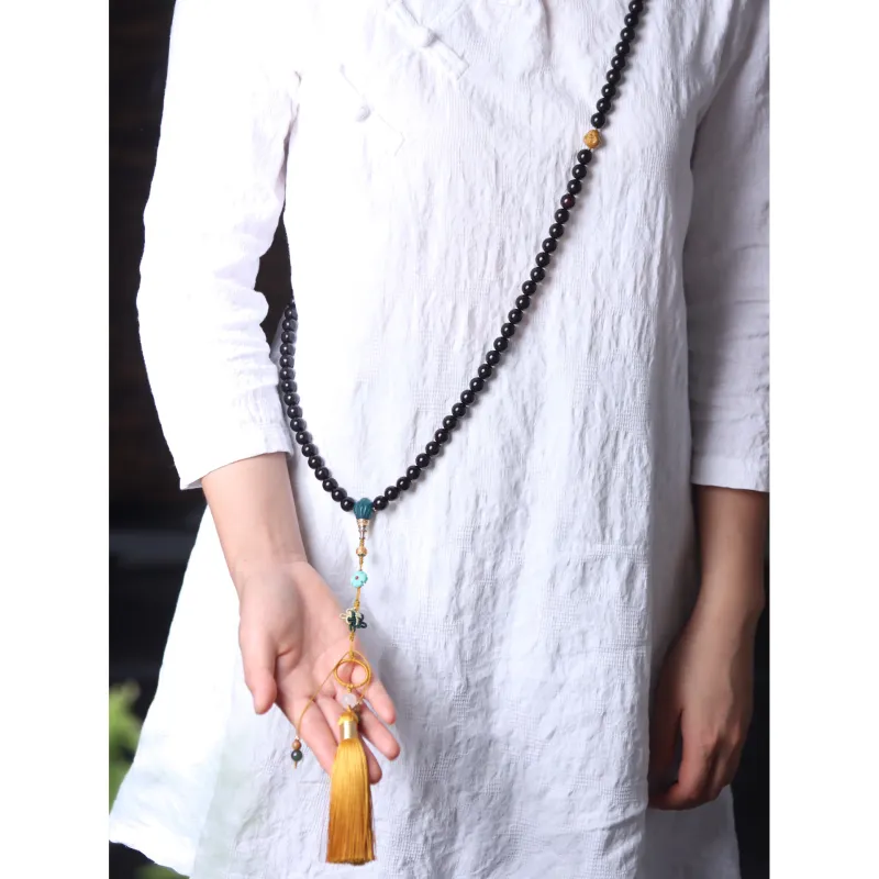 LINKY Laboratory Pterocarpus Necklaces Unisex-2