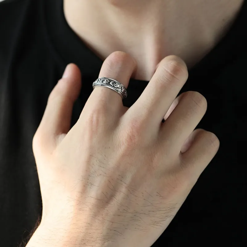 LINKY Laboratory S925 Rings Unisex-7