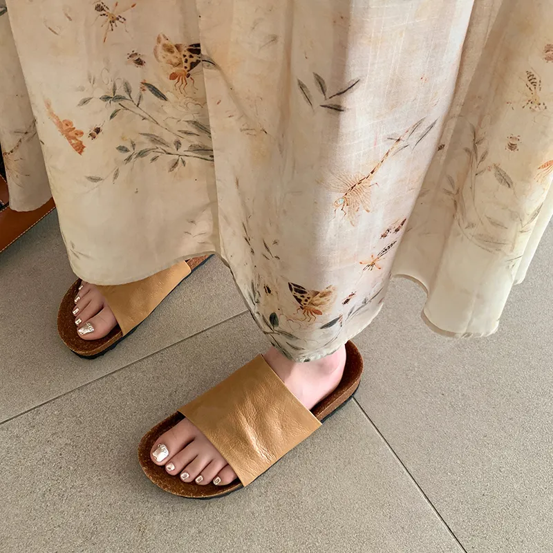 Ruby L Slip Resistant Slide Slippers Women's-2