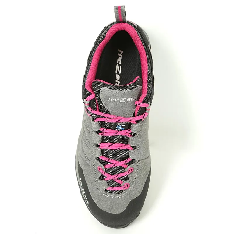 TREZETA Wear Resistant Low Top Trekking Shoes Women's Fuchsia-3