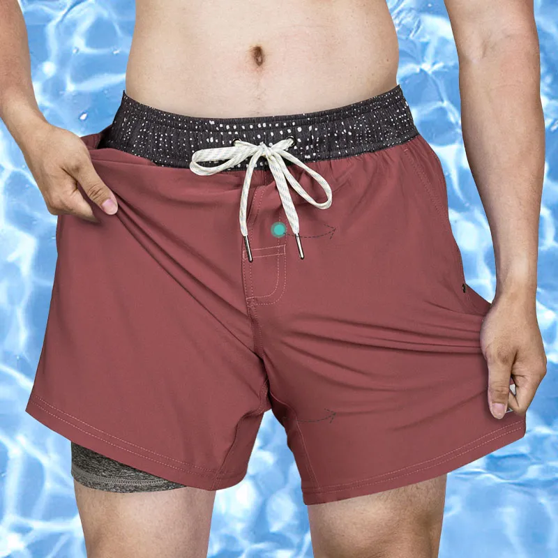 DUNKELVOLK Beach Shorts Men-4
