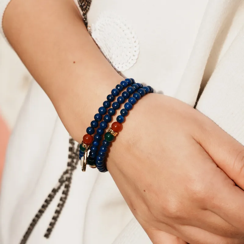 Aurozia Lapis Lazuli Bracelets Women's-3