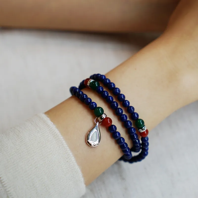 Aurozia Lapis Lazuli Bracelets Women's-8