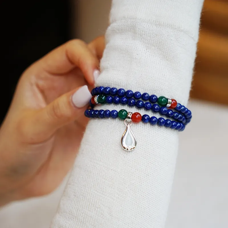 Aurozia Lapis Lazuli Bracelets Women's-7