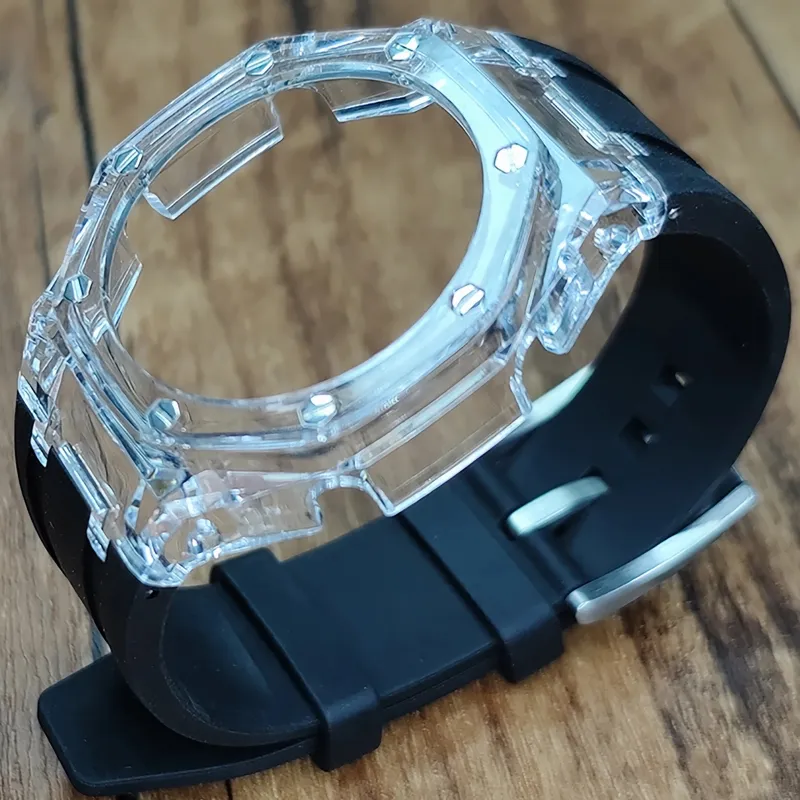 Vickit Transparent Case Collection Watch Cases Unisex-2