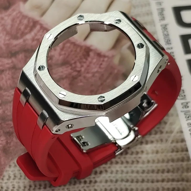 Vickit Offshore Silver Shell Collection Watch Cases Unisex-37