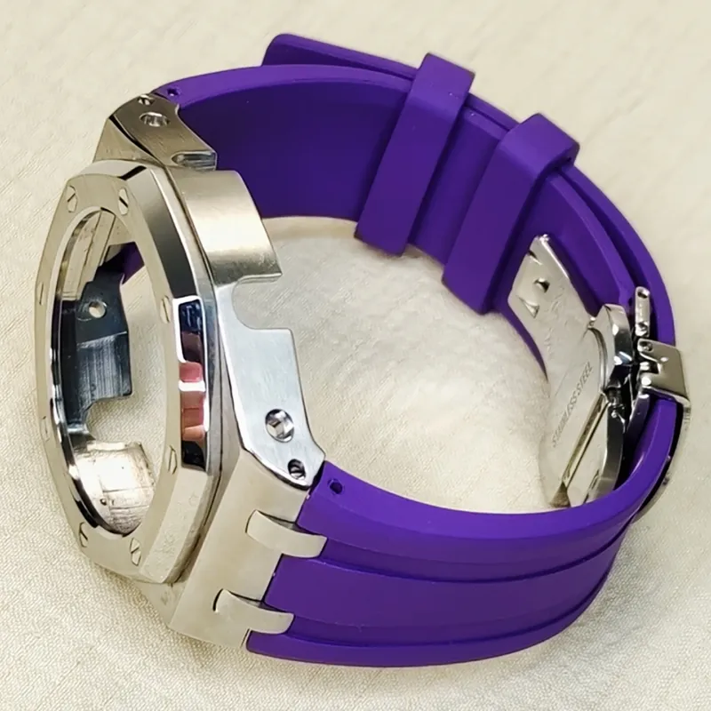Vickit Offshore Silver Shell Collection Watch Cases Unisex-9