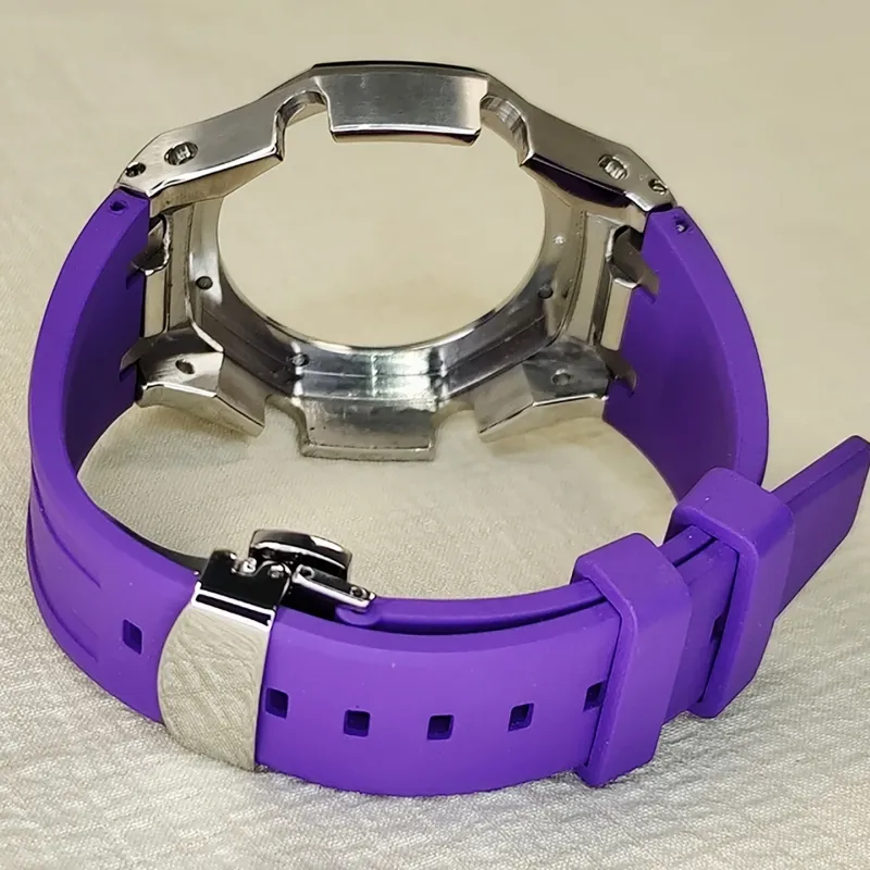 Vickit Offshore Silver Shell Collection Watch Cases Unisex-11