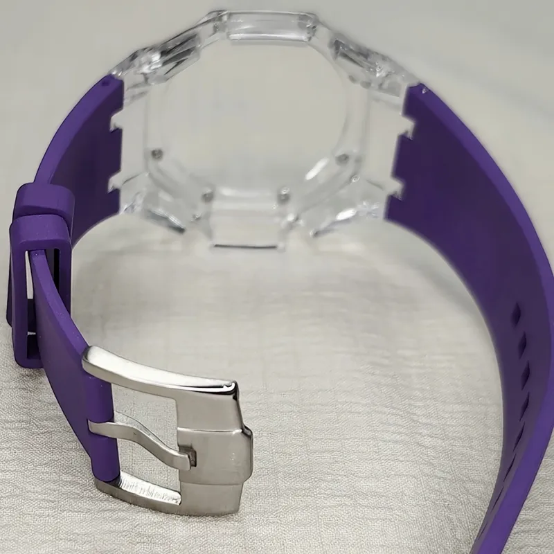 Vickit Transparent Case Collection Watch Cases Unisex-16