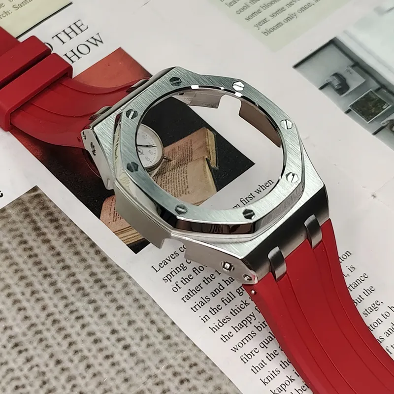 Vickit Offshore Silver Shell Collection Watch Cases Unisex-39