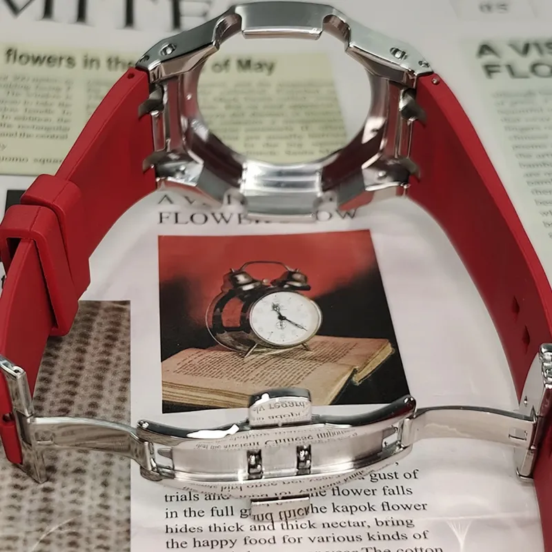 Vickit Offshore Silver Shell Collection Watch Cases Unisex-41