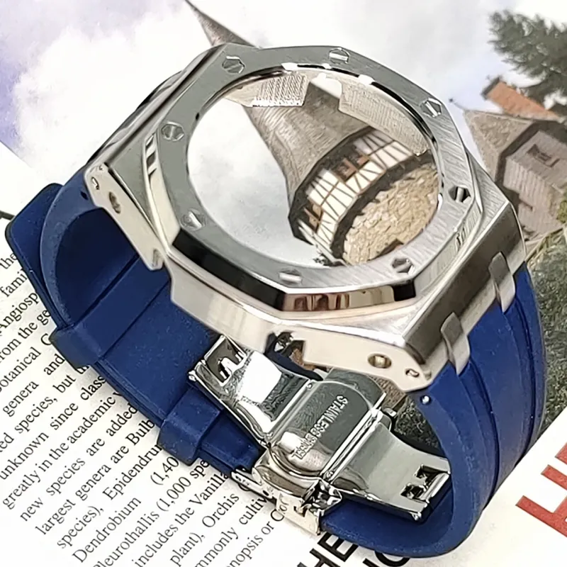 Vickit Offshore Silver Shell Collection Watch Cases Unisex-22