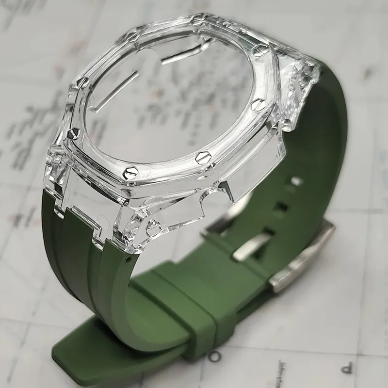 Vickit Transparent Case Collection Watch Cases Unisex-9