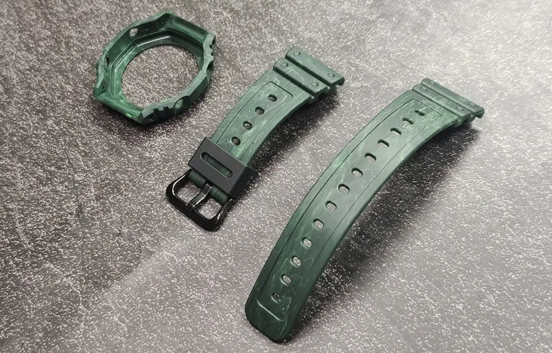 Vickit Casio Compatibility Watch Band 17cm Resin Material-3