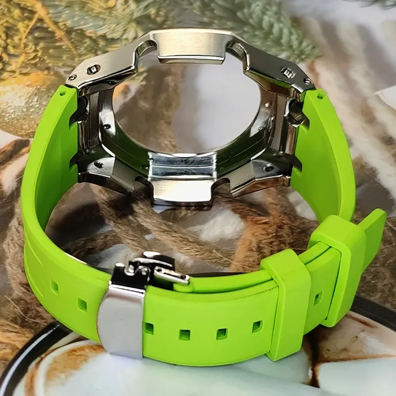 Vickit Offshore Silver Shell Collection Watch Cases Unisex-5