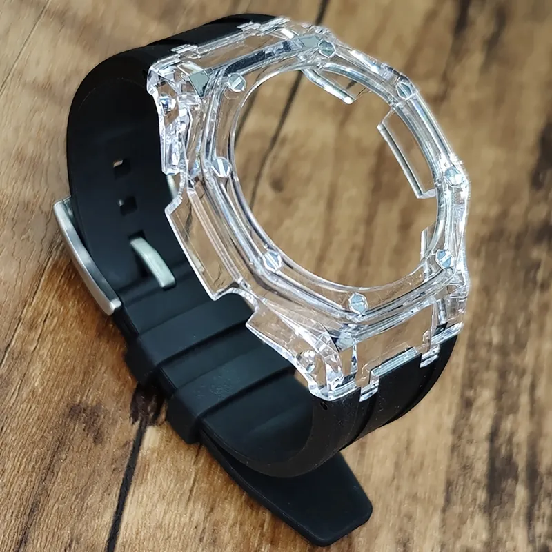 Vickit Transparent Case Collection Watch Cases Unisex-3