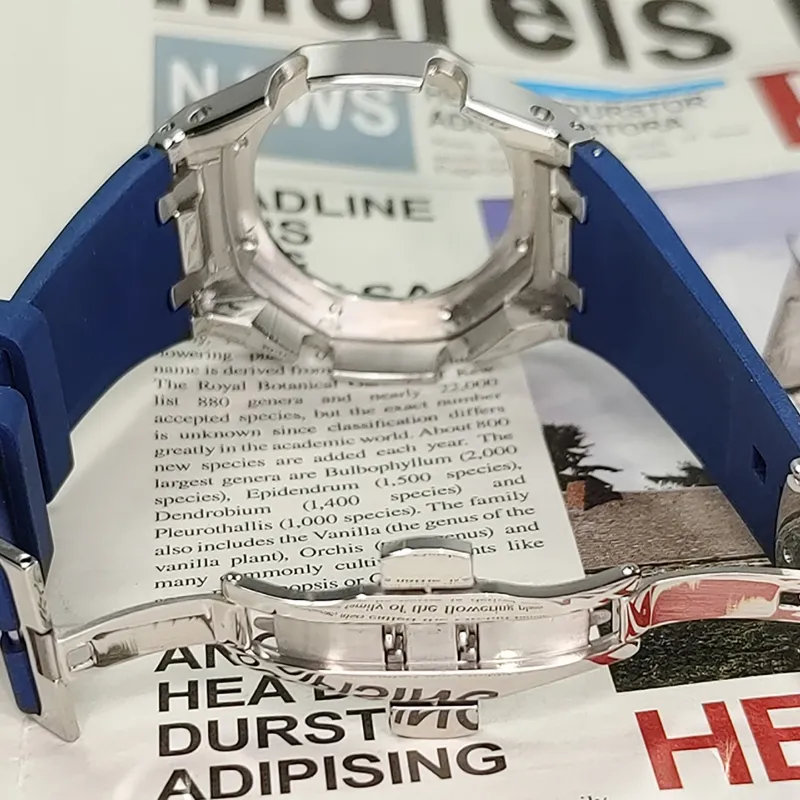 Vickit Offshore Silver Shell Collection Watch Cases Unisex-23