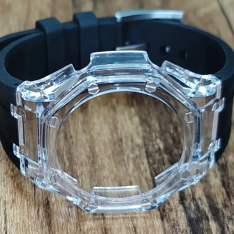 Vickit Transparent Case Collection Watch Cases Unisex-4
