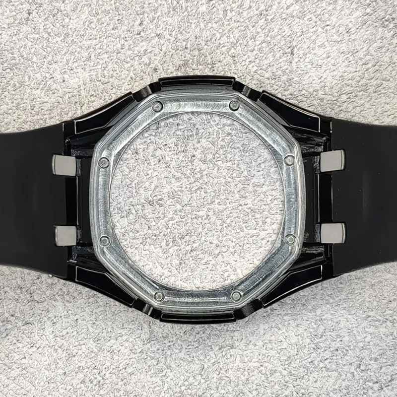Vickit Offshore Silver Shell Collection Watch Cases Unisex-16