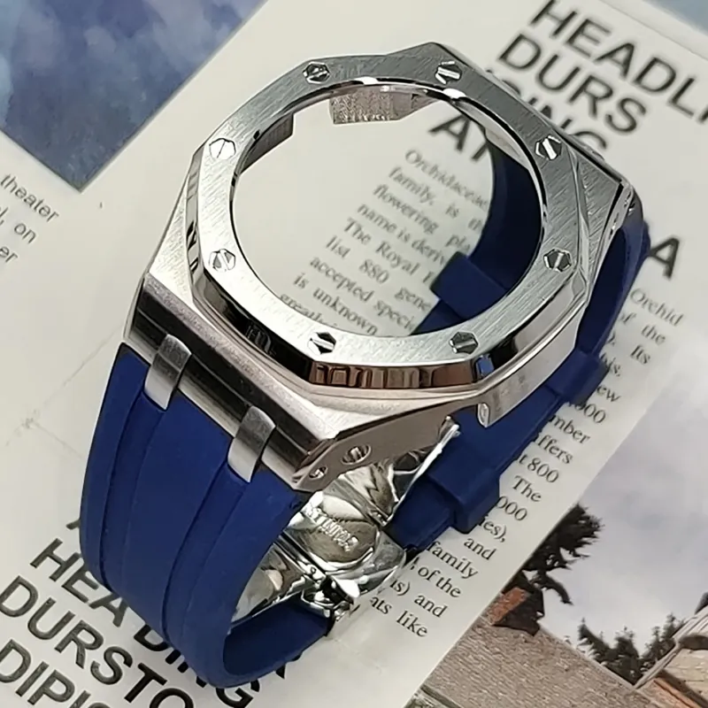 Vickit Offshore Silver Shell Collection Watch Cases Unisex-26