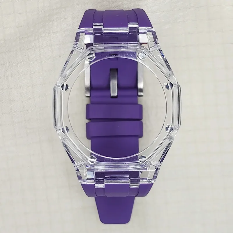 Vickit Transparent Case Collection Watch Cases Unisex-14