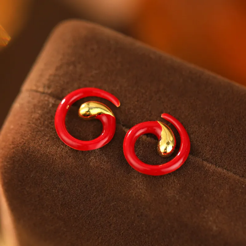 DTOTO S925 Silver Stud Earrings Women's-5