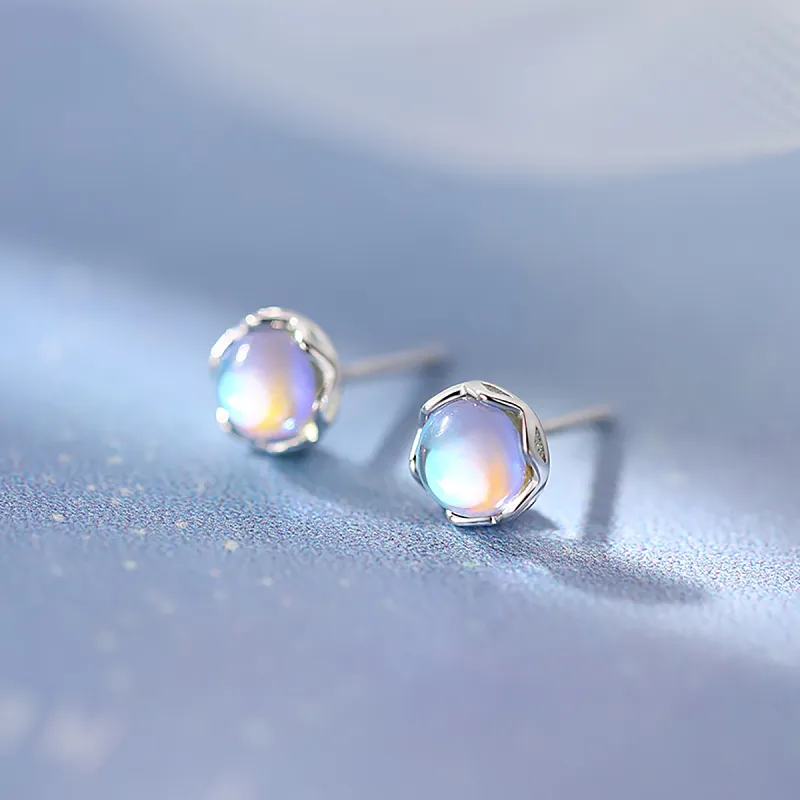 DTOTO S925 Silver Stud Earrings Unisex-3