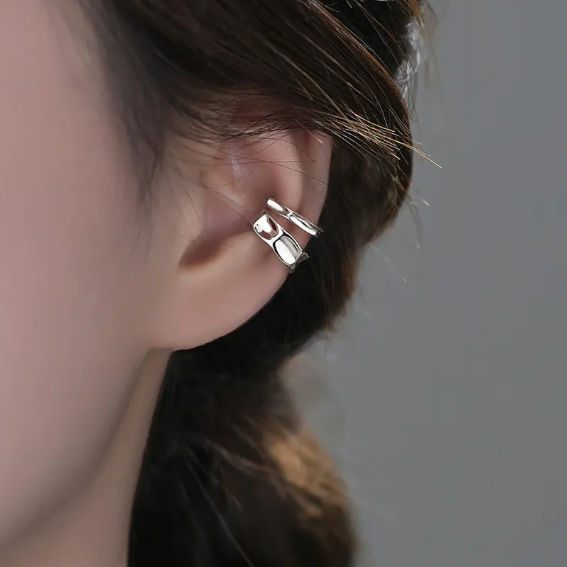 DTOTO S925 Silver Clip On Earrings Unisex-6