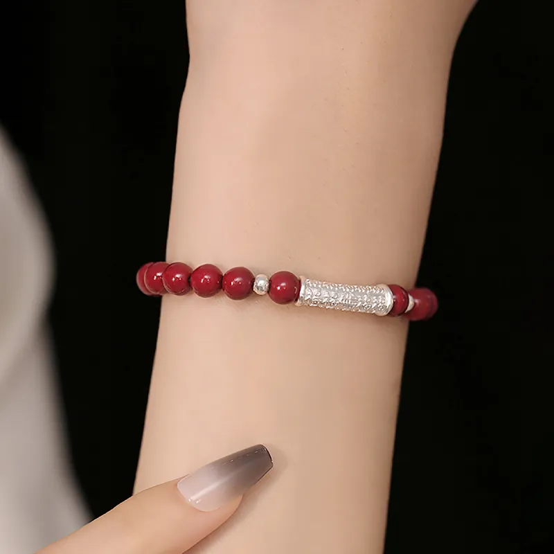 DTOTO Cinnabar Jade Bracelets Unisex-3