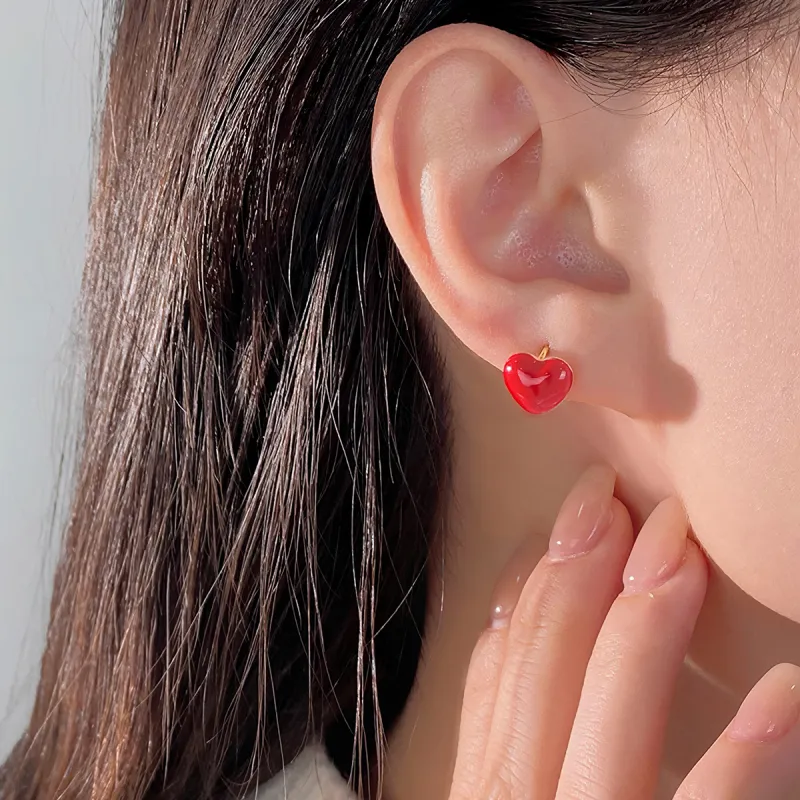DTOTO S925 Silver Stud Earrings Unisex-3
