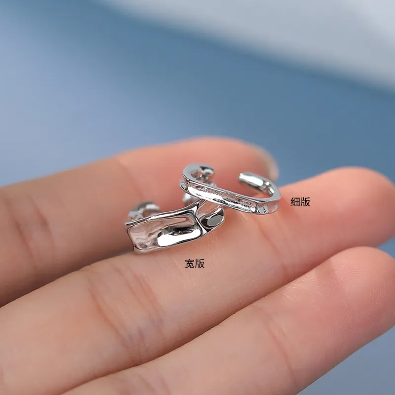 DTOTO S925 Silver Clip On Earrings Unisex-8