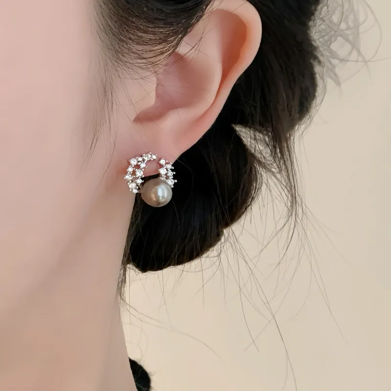 DTOTO S925 Silver Stud Earrings Unisex-7
