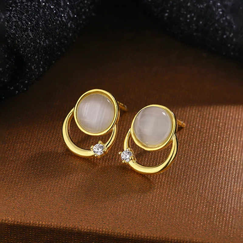 DTOTO 999 Fine Silver Stud Earrings Unisex-4
