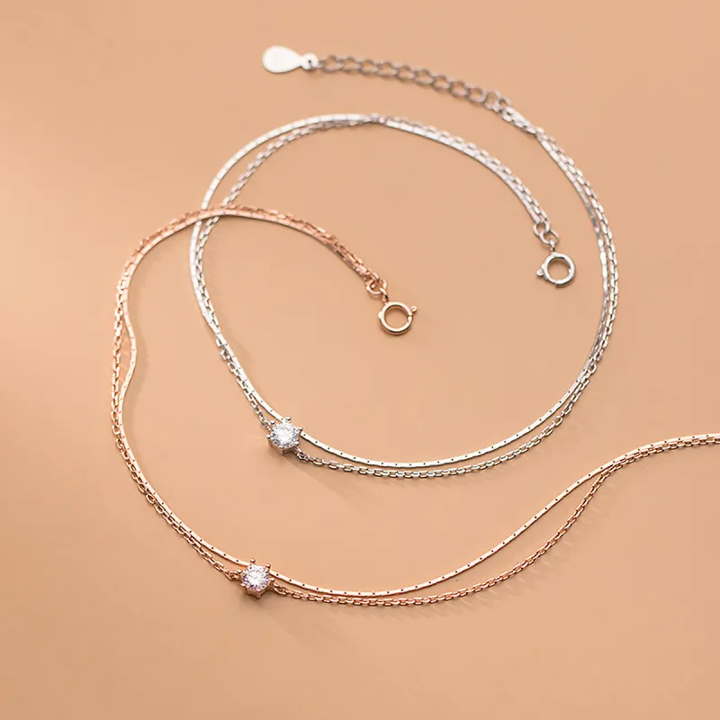 DTOTO S925 Silver Anklets Unisex-3